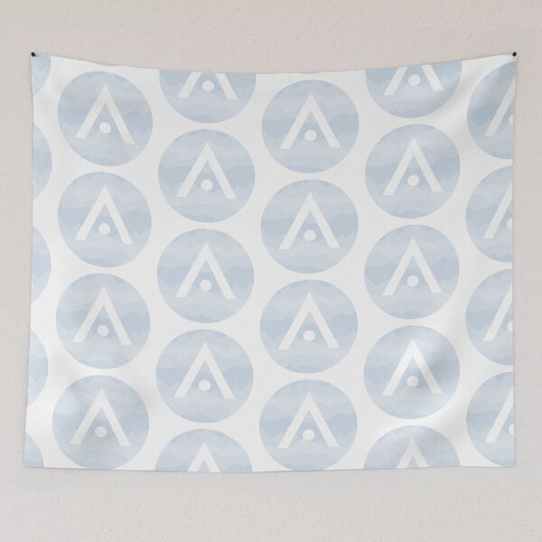 Item preview, Pastel Blue Aveda Logo designed and sold by Dalaura.