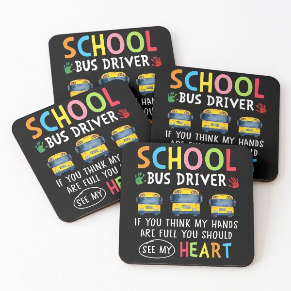 Item preview, School Bus Driver Full Heart designed and sold by SunsetGloww.
