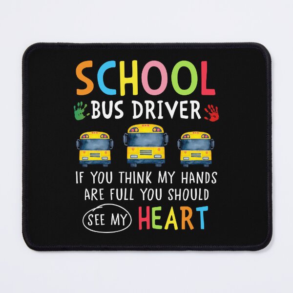 Item preview, School Bus Driver Full Heart designed and sold by SunsetGloww.
