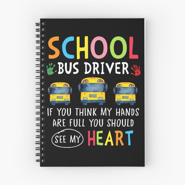 Item preview, School Bus Driver Full Heart designed and sold by SunsetGloww.