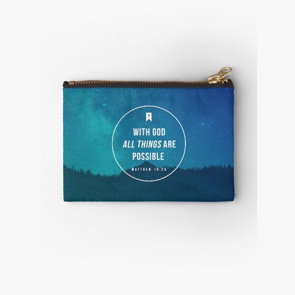 Item preview, Matthew 19:26 designed and sold by StillWatersDes.