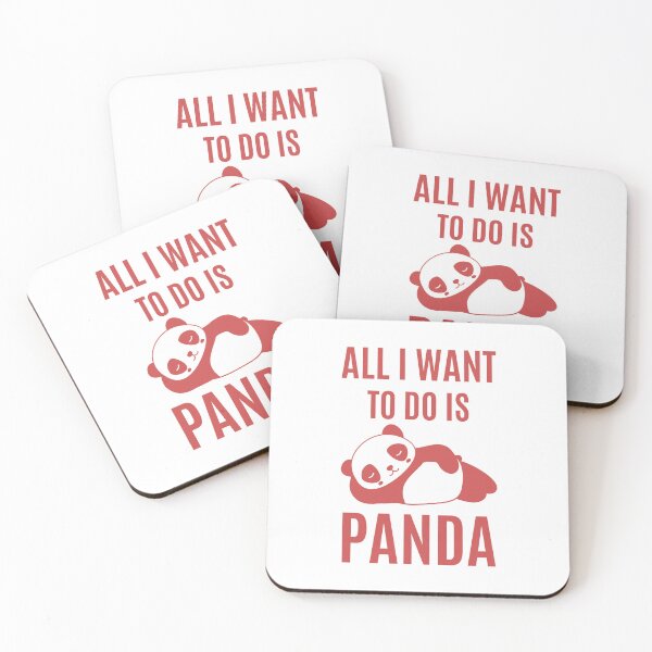 Item preview, All I Want To Do Is Panda designed and sold by RedTomasB.