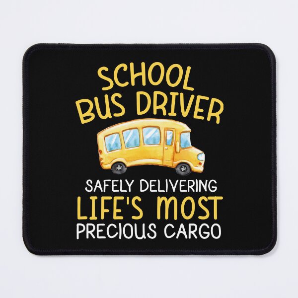 Item preview, School Bus Driver Safely Delivering designed and sold by SunsetGloww.