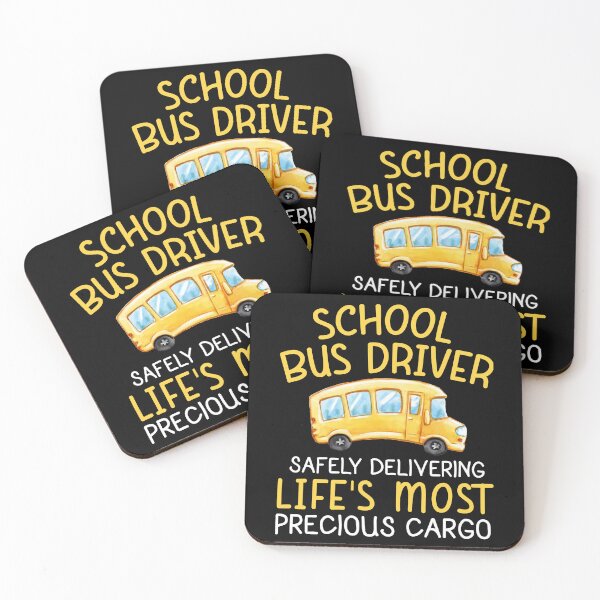 Item preview,  School Bus Driver Safely Delivering designed and sold by SunsetGloww.