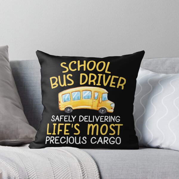 Item preview, School Bus Driver Safely Delivering designed and sold by SunsetGloww.
