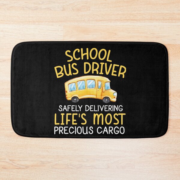 Item preview,  School Bus Driver Safely Delivering designed and sold by SunsetGloww.
