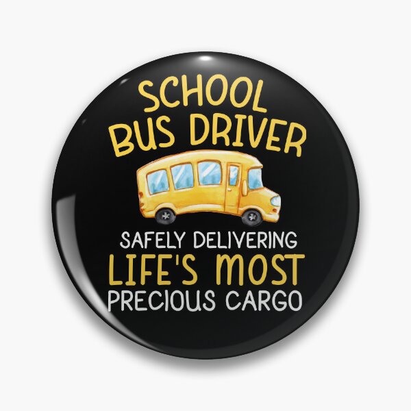 Item preview,  School Bus Driver Safely Delivering designed and sold by SunsetGloww.