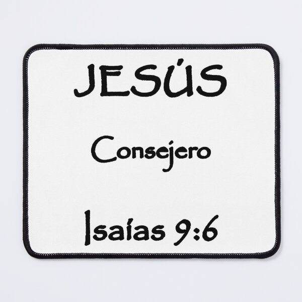 Item preview, Isaiah 9:6 Jesus Counsellor Spanish Bible Verse designed and sold by NombresDeJesus.