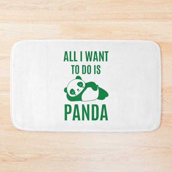 Item preview, All I Want To Do Is Panda designed and sold by RedTomasB.