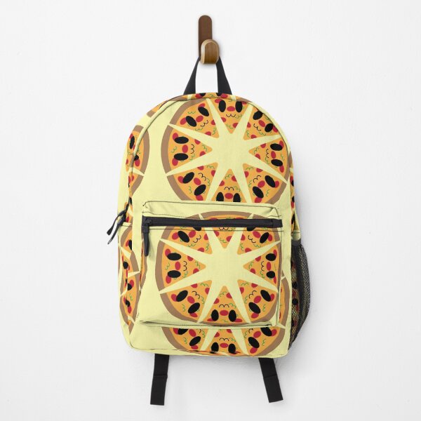 Artikelvorschau, Kawaii lächelndes Pizza-Muster entworfen und verkauft von DefectivePortal.