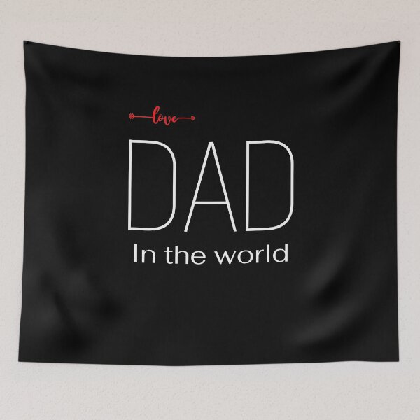 Item preview, LOVE DAD IN THE WORLD designed and sold by Teetawatshop.