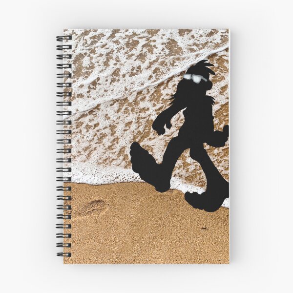 Item preview, Bigfoot on the beach designed and sold by DitDot-Art.