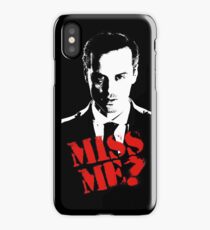Sherlock - Miss Me (Moriarty) iPhone Case