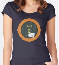 221B Bag End Women's Fitted Scoop T-Shirt