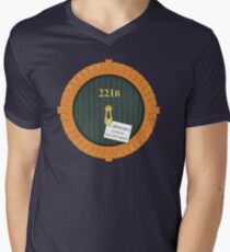 221B Bag End Men's V-Neck T-Shirt
