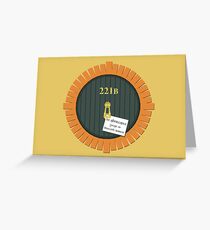 221B Bag End Greeting Card