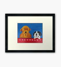 Montana Dogs Framed Print