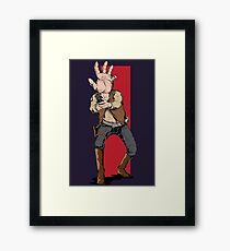 Hand Solo! Handt Rebel Fighter Framed Print