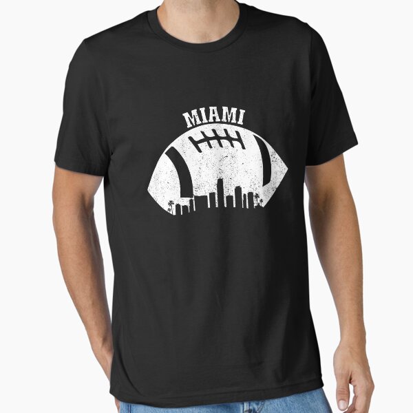 Item preview, Miami Skyline Football Fan Vintage Miami Florida Football Gear designed and sold by DynamicDesign.