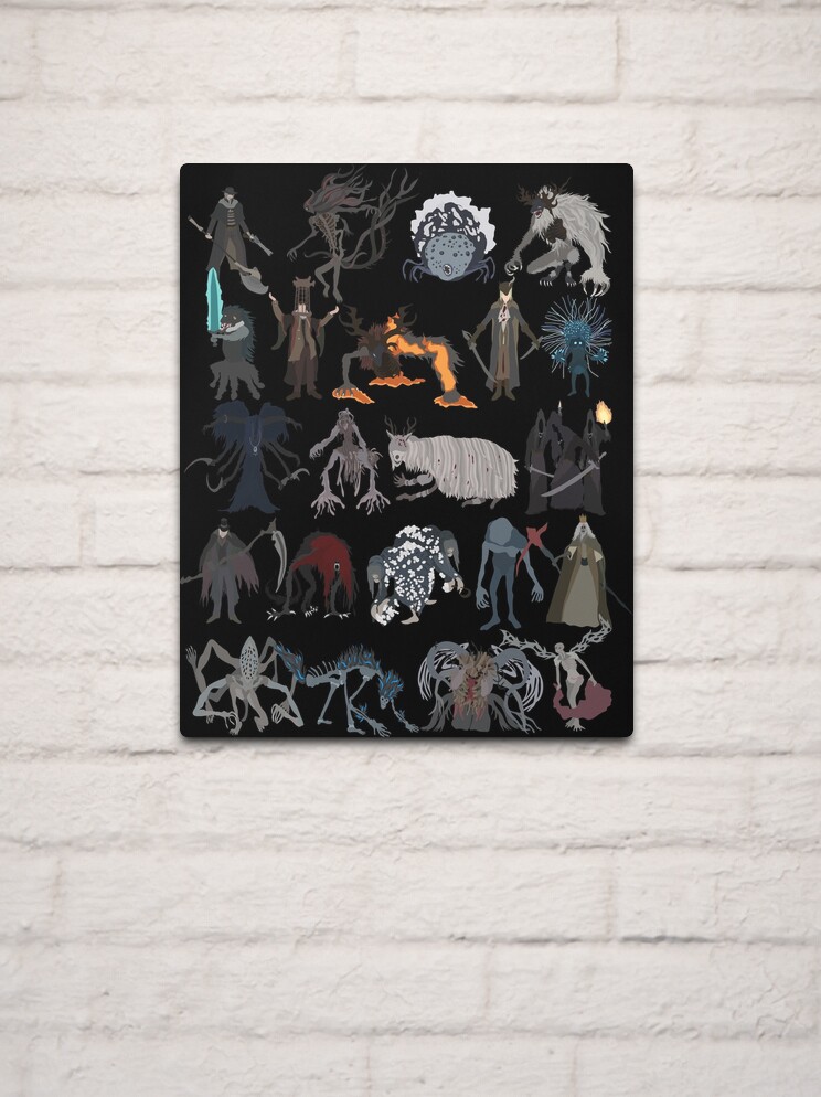 Demon's Souls bosses Poster for Sale by DigitalCleo