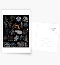 Postales Bloodborne bosses