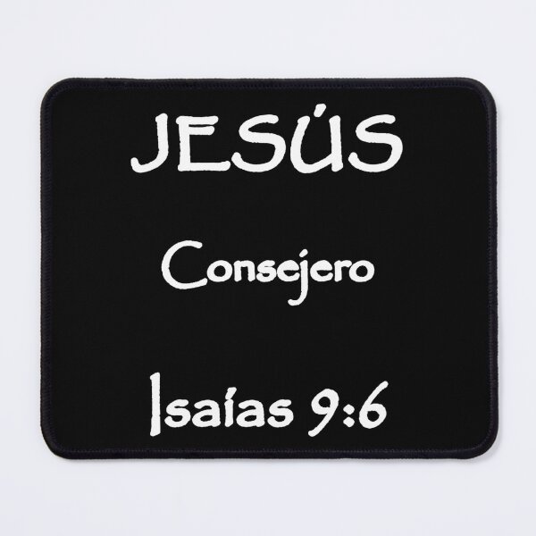 Item preview, Isaiah 9:6 Jesus Counsellor Spanish Bible Verse designed and sold by NombresDeJesus.