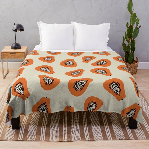 Item preview, Modern Papaya Seamless Pattern designed and sold by PattenMonster.