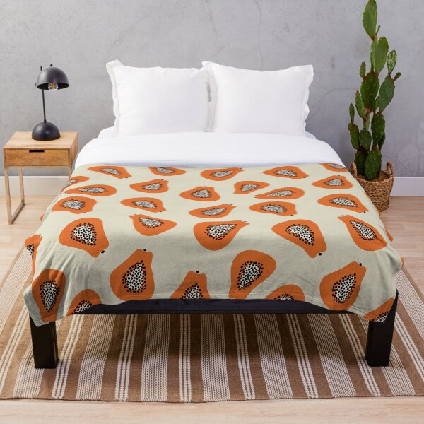 Item preview, Modern Papaya Seamless Pattern designed and sold by PattenMonster.