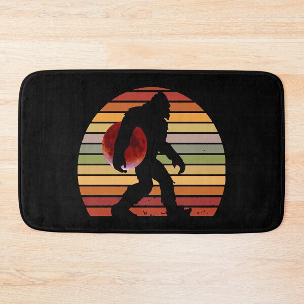 Item preview, Vintage Bigfoot Red Blood Moon Design Wolf Lunar Eclipse 2022 designed and sold by ROMNDO.