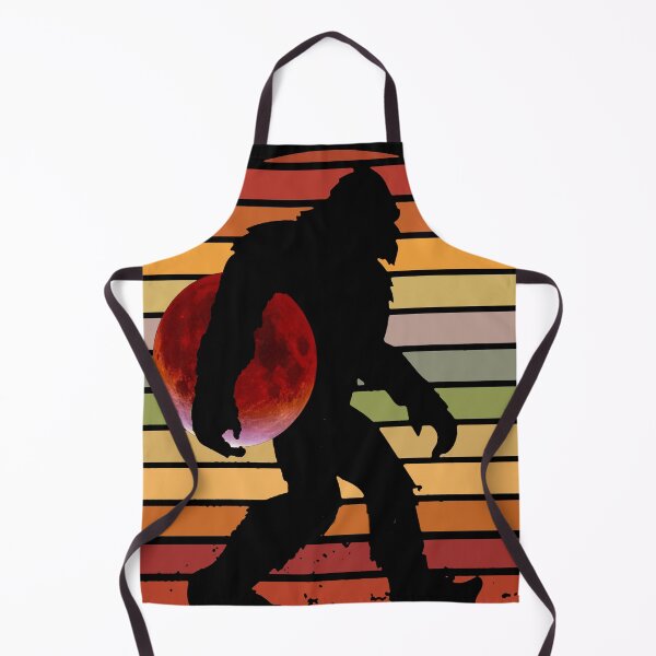 Item preview, Vintage Bigfoot Red Blood Moon Design Wolf Lunar Eclipse 2022 designed and sold by ROMNDO.