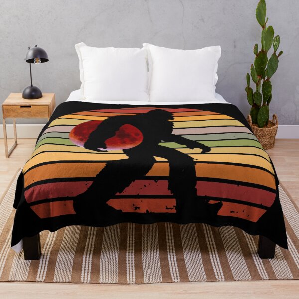 Item preview, Vintage Bigfoot Red Blood Moon Design Wolf Lunar Eclipse 2022 designed and sold by ROMNDO.