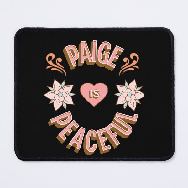 Item preview, Paige is Peaceful - First Names - Birthday Gifts - Alliteration Fans designed and sold by epicthoughts.