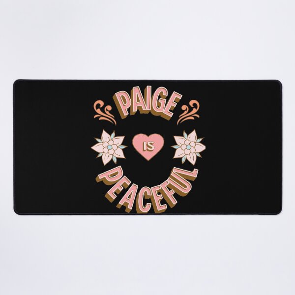 Item preview, Paige is Peaceful - First Names - Birthday Gifts - Alliteration Fans designed and sold by epicthoughts.