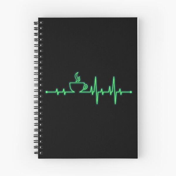 Item preview, Coffee Heartbeat Flatline designed and sold by goodspy.