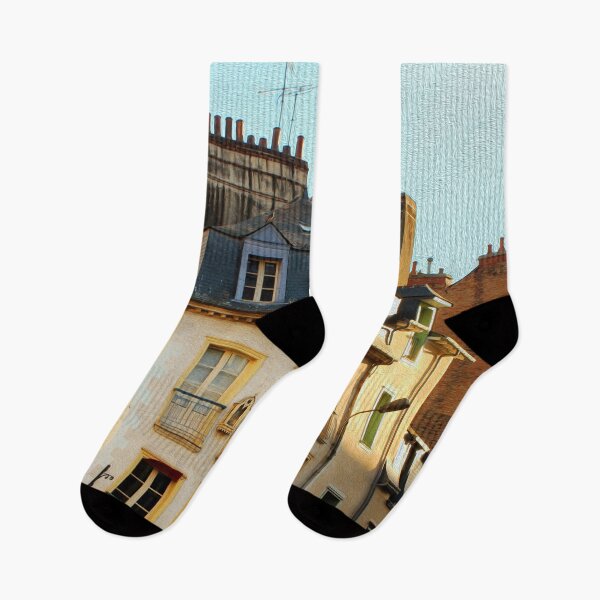 Item preview, A street of Rennes in the summer sunshine designed and sold by Sara Sanchez PHOTO.