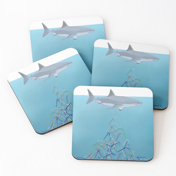 Item preview, Shark Straws Jaws designed and sold by Cyanide & Sage.
