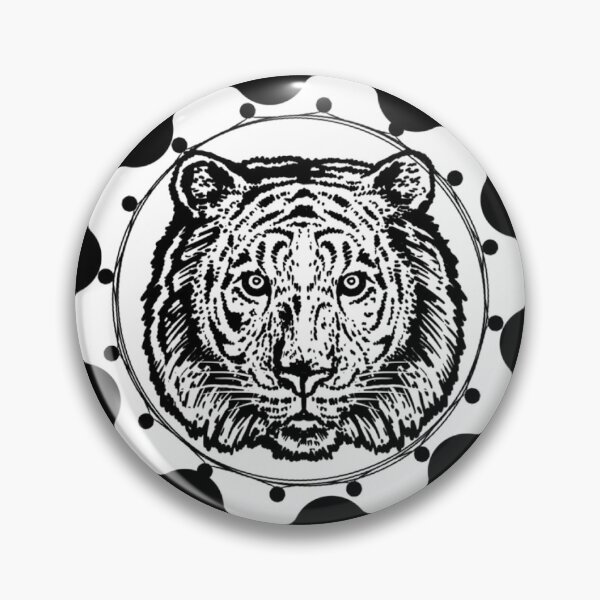 Item preview, Boho Retro Bengal Tiger Wreath designed and sold by artenvironments.