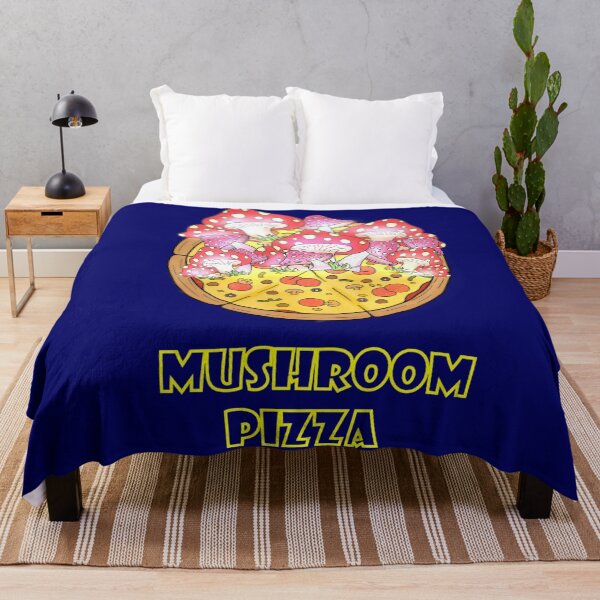 Item preview, Mushroom pizza designed and sold by Pattern Petals.