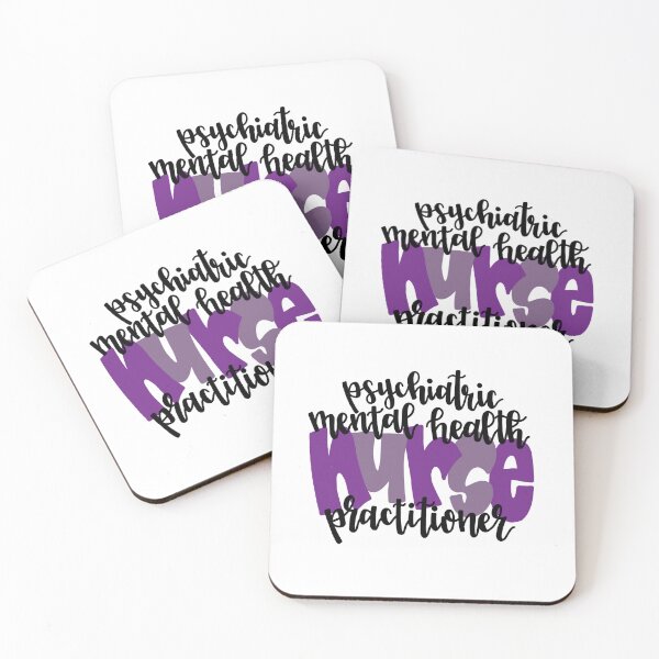 Item preview, Calligraphy Psychiatric Mental Health Nurse Practitioner designed and sold by tbcalligraphy.