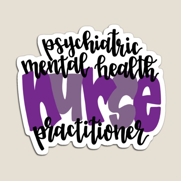 Item preview, Calligraphy Psychiatric Mental Health Nurse Practitioner designed and sold by tbcalligraphy.