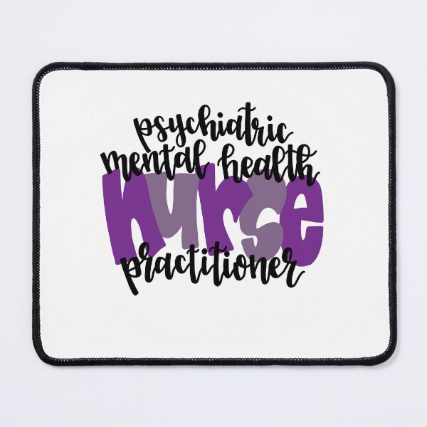 Item preview, Calligraphy Psychiatric Mental Health Nurse Practitioner designed and sold by tbcalligraphy.