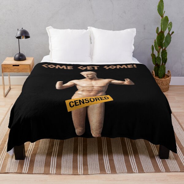 Item preview, Come Get Some Censored Greek Statue Classic Arts designed and sold by Legit Hooligan.