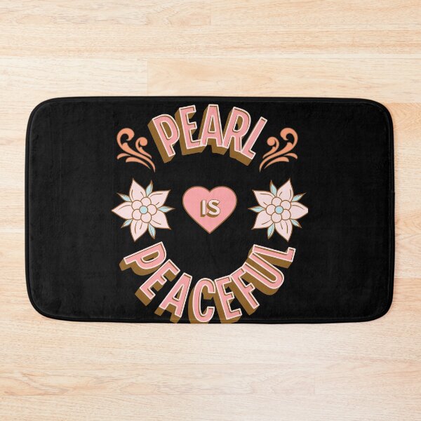 Item preview, Pearl is Peaceful - First Names - Birthday Gifts - Alliteration Fans designed and sold by epicthoughts.