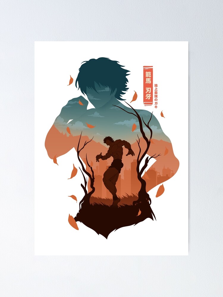 Demon Legacy Grey V.:Hanma Baki Manga/Anime - Baki Hanma - Posters