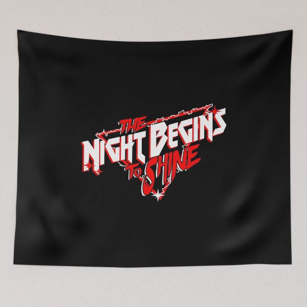 Item preview, Night Begins To Shine RED designed and sold by revengeprinter.