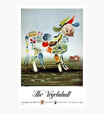 Vintage Vegetabull Advertisement Photographic Print