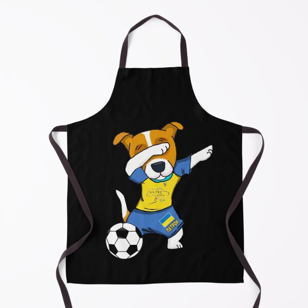 Item preview, Dabbing Ukrainian Patron Dog Hero - Football Team Player designed and sold by Aide.