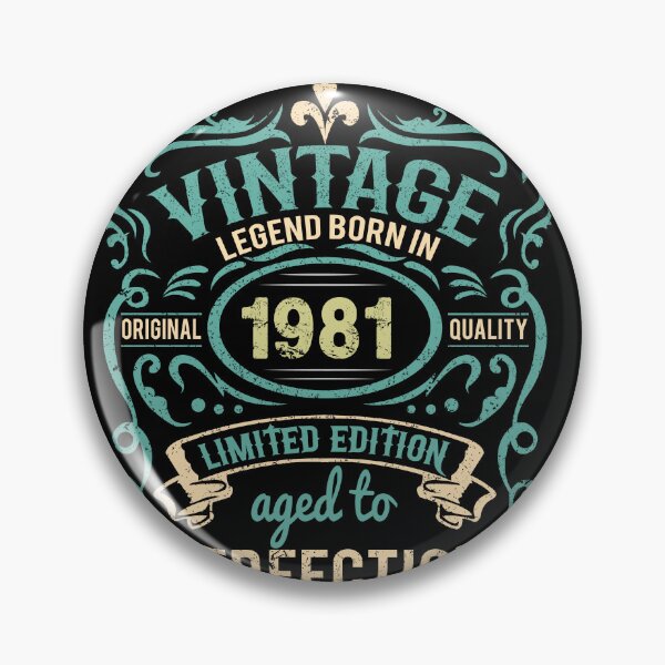 Item preview, Vintage 1981 limited edition original parts 41th birthday Classic designed and sold by mohmmed22.
