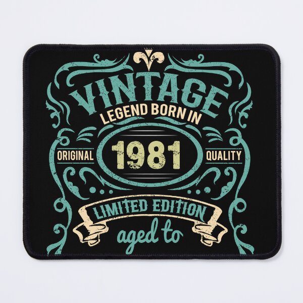 Item preview, Vintage 1981 limited edition original parts 41th birthday Classic designed and sold by mohmmed22.