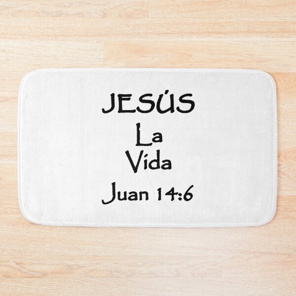 Item preview, John 14:6 Jesus The Life Spanish Bible Verse designed and sold by NombresDeJesus.